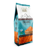 Organic Malka Masoor Dal 500 Gram - 100% Vegan, Unpolished, Gluten Free and No Pesticides