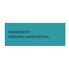 Organic Malka Masoor Dal 500 Gram - 100% Vegan, Unpolished, Gluten Free and No Pesticides