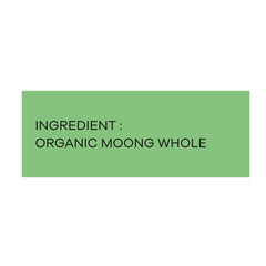 Organic Moong Whole 500g - Organic Green Gram Whole