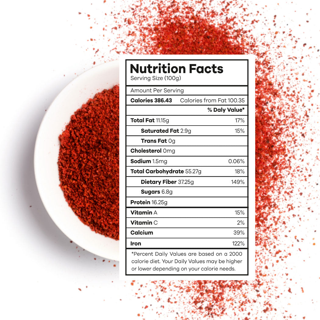 Organic Red Chilli Powder 100g - Organic Healthy Spices Organic Red Chilli Powder 100g - Organic Healthy Spices
