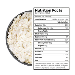 Organic White Poha 500g - Organic Healthy Poha