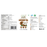 Organic Extra Virgin Coconut Oil 500 ml - Cold Pressed