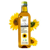 Organic Sunflower Oil 1 Ltr - Cold Pressed