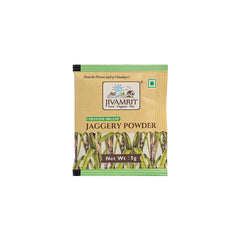 Organic Jaggery Powder Sachet/ Pouch 125 Gram (5 Gram X 25 Nos)