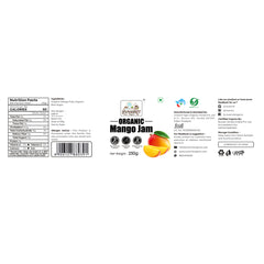 Organic Mango Jam 250g - Organic Healthy Jam