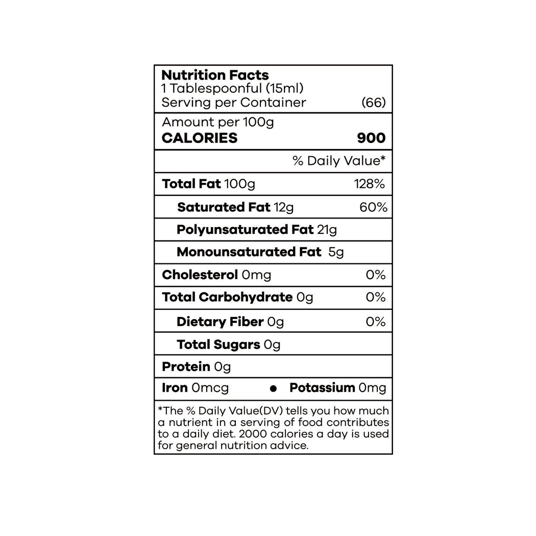Organic Cold Pressed Yellow Mustard Oil 1 Ltr - Argemone Free